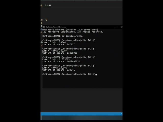 julia | Euler project 'The totient of a square is a cube' | CodeLearning