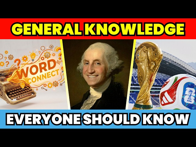 50 Questions Everyone Should Know #1 🧠 | General Knowledge Trivia Quiz | Without Multiple Choice
