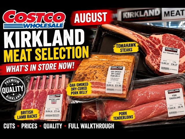 Premium Pork Belly & Beef Cuts | Inside Costco's Meat Section