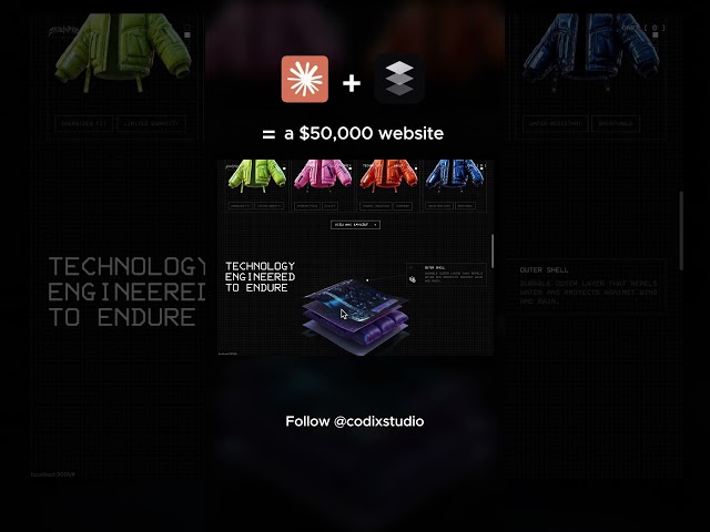 How I Built This 3D Immersive Ecommerce Clothing Site (Full Process)
