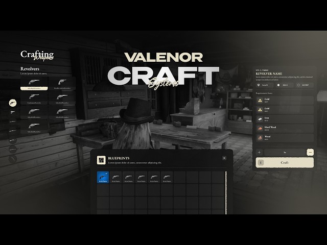 V-Craft | Most Advanced Craft System | RedM Script