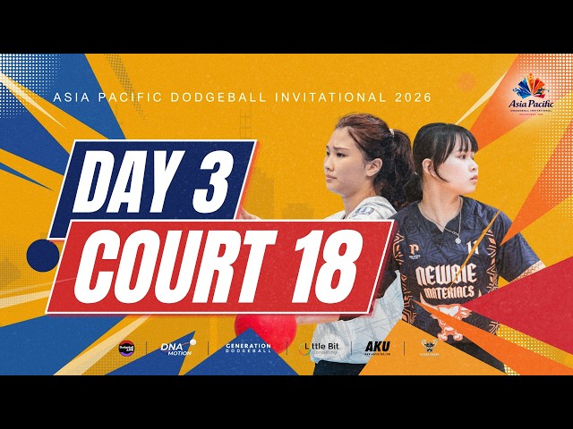 API Dodgeball 2026; Day 3 - Court 18
