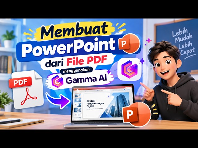 How to Create a PowerPoint from a PDF Using Gamma AI