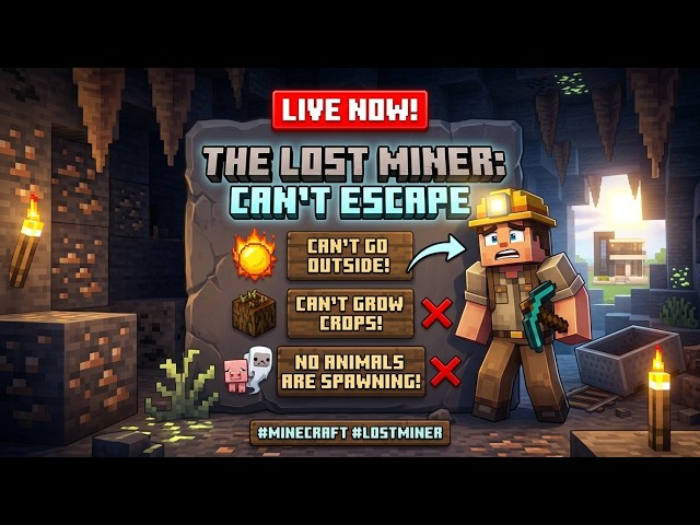 Lost Miner Modpack: Depths of the Unknown Part II #minecraft #minecraftlive