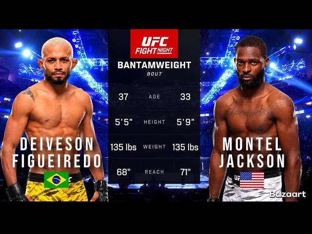 Deiveson Figueiredo EDGES Montel Jackson! | FULL FIGHT | UFC FIGHT NIGHT RIO