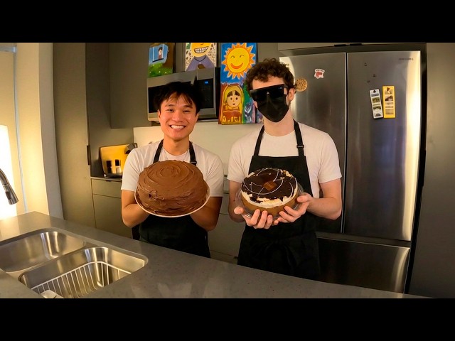 two idiots try to bake a cake