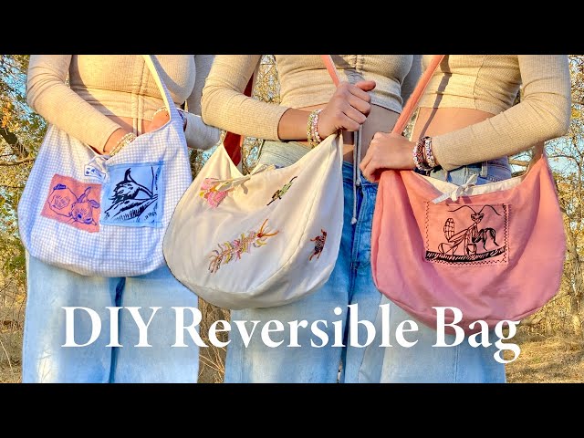DIY Reversible Bag | Beginner Friendly | Pattern Available✨
