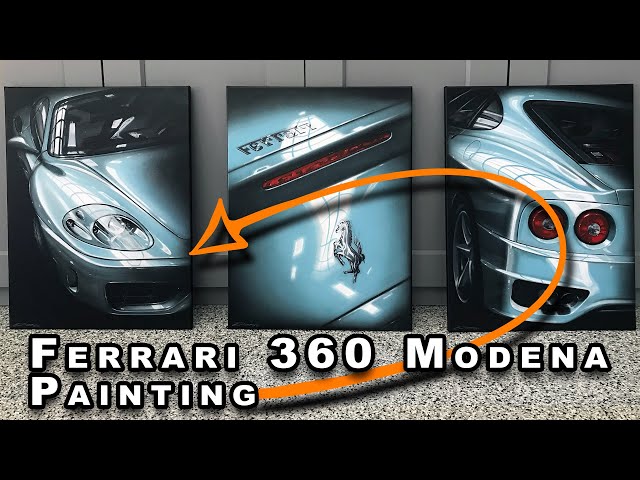 The Art of Imperfection | Ferrari 360 Modena Painting
