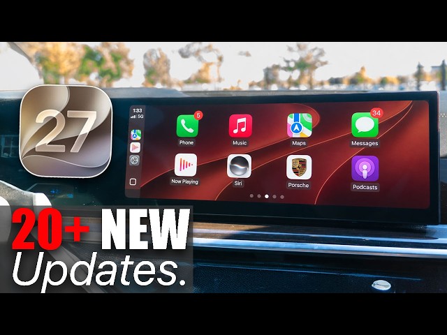 iOS 27 CarPlay is AMAZING! Try these 20 things first!