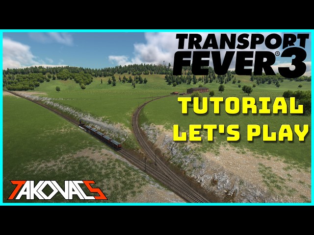 Transport Fever 3: The Tutorial - Let's Play - Finding out how to do things.