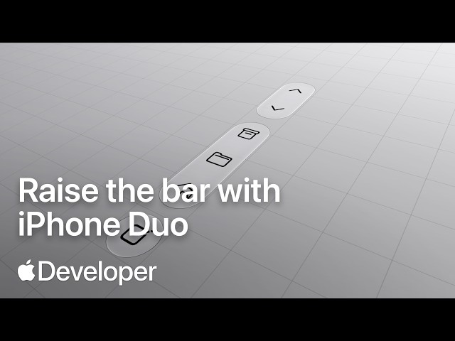 Raise the bar with iPhone Duo | Apple