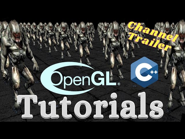 Modern OpenGL Tutorials In C++