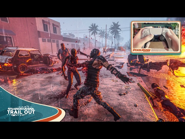 Trail Out (PS5) Gameplay 🚨 ZOMBIE MODE ACTIVATED