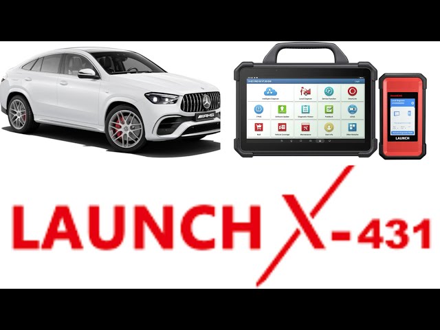 ONLINE PROGRAMMING ECM ECU SCN CODING MERCEDES-BENZ GLE AMG W166 LAUNCH PAD 7 X431 PRO LINK