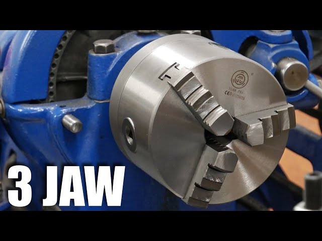 Installing a 3 Jaw Chuck - Antique 1937 Atlas Lathe