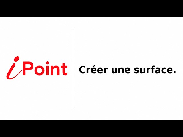 How to Create a Surface in iPoint | Tutorial