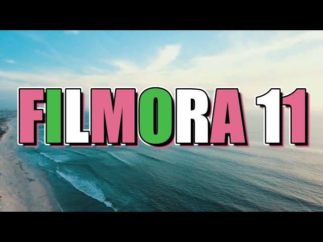Filmora 11.4.1-Title Editing- New Title Customization Options