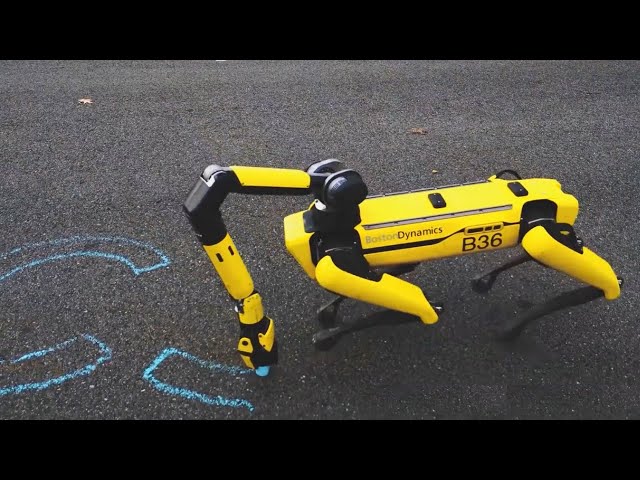 New Skills of Boston Dynamics Robots & Public