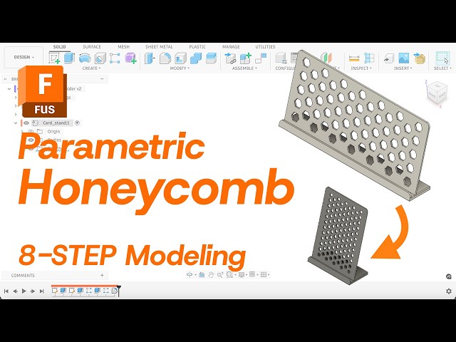 How to Design a Fully Parametric Honeycomb Pattern in Fusion 360