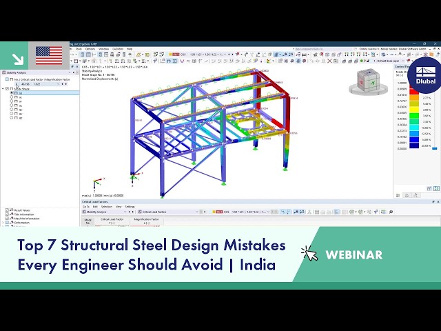 Webinar | Top 7 Structural Steel Design Mistakes Every Engineer Should Avoid | India