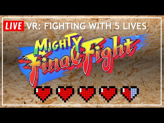 LIVE VR to Gurnaldinho plays Fighting with five lives #04 NES