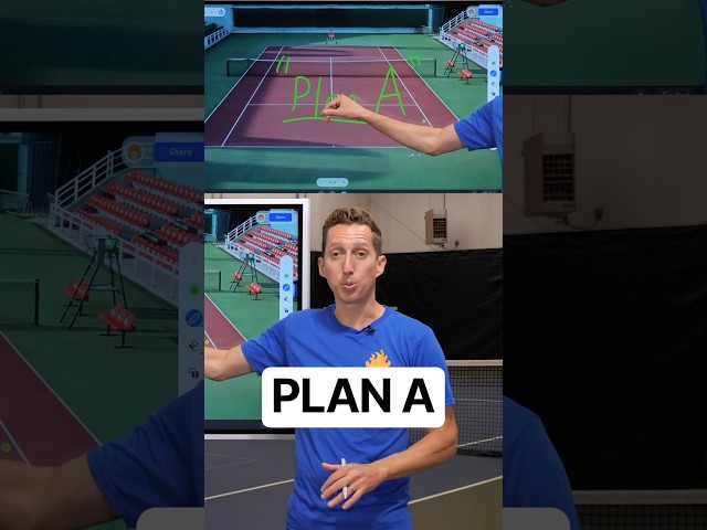 Hit Every Ball Cross Court UNLESS You Have a Reason