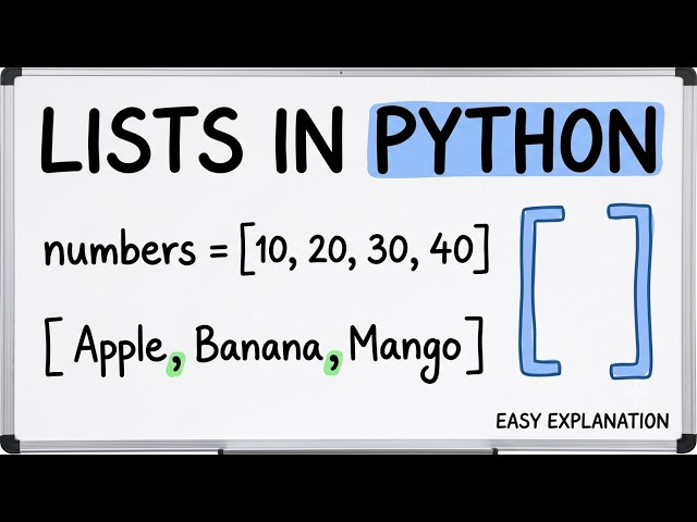 lists [ ] in Python