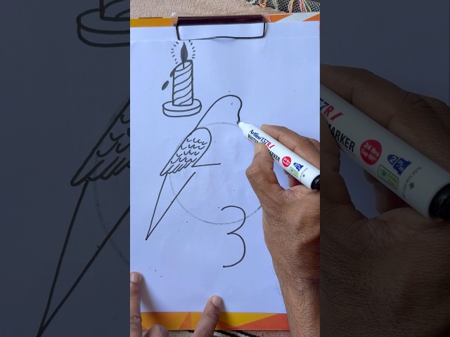 Easy numbers drawing tutorial ||🫣🎨 #numberart #easydrawing #viralart