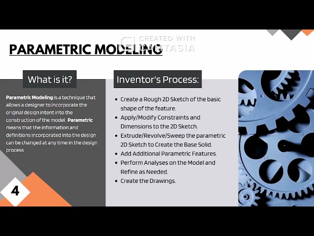 Parametric Modeling Fundamentals - Lecture