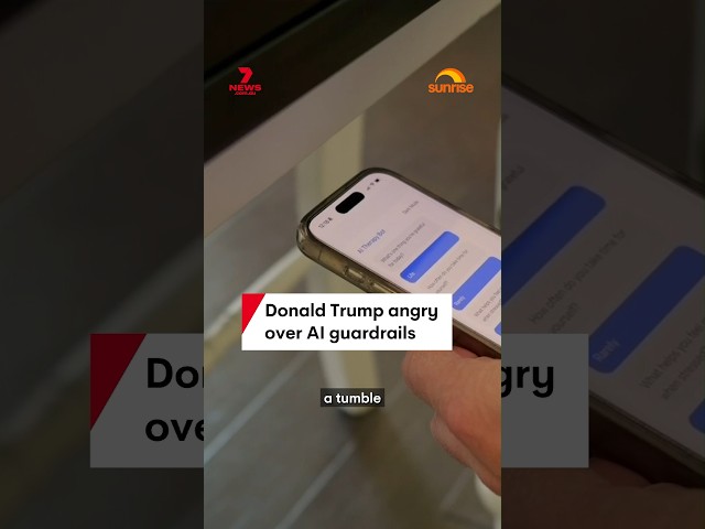 Donald Trump angry over AI guardrails