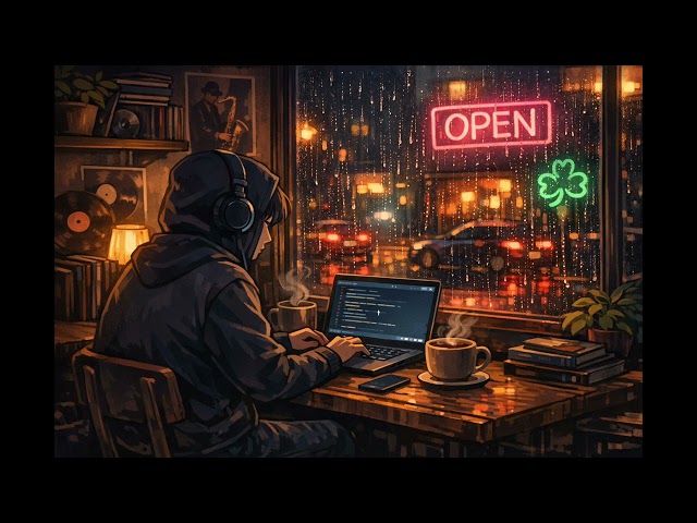 Midnight Coffee and Coding Session - Lofi Beat
