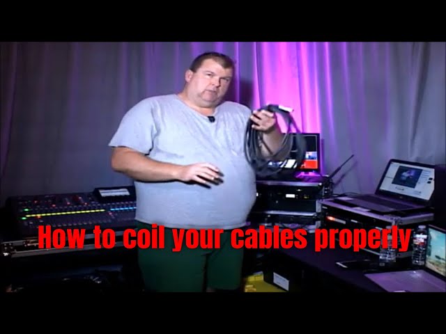 Audio Visual Basics | How to Over Under coil cable
