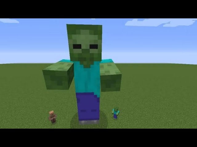 How to summon a Minecraft giant in Java edition￼￼