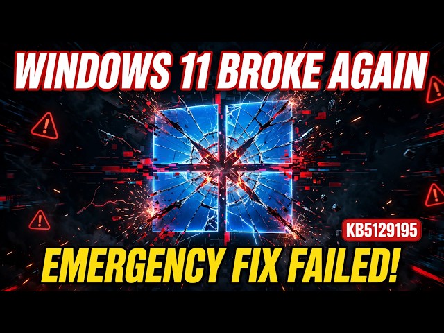 Windows Breaks It Again: Emergency KB5129195 Patch Fails to Fix Domain Logins