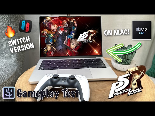 Persona 5 Royal On Mac M2 Pro (Astris Emulator Test)