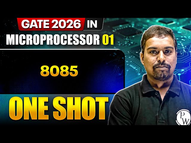 Microprocessor 01 : 8085 One Shot | Instrumentation Engineering | GATE 2026 One Shot Series
