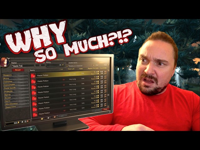Why YOU Are the Reason Consumables Cost So Much in TBC