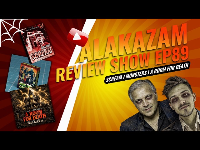 Alakazam Review Show Ep 89 I Scream, Monsters & A Room for Death