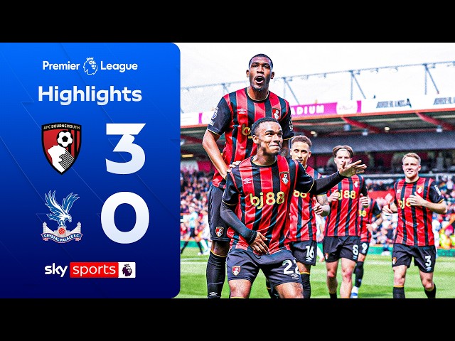 Rayan LEAPS Cherries to Europe spot! 🍒 | Bournemouth 3-0 Crystal Palace | Premier League Highlights