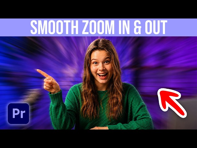 How To Smooth Zoom In & Out In Premiere Pro