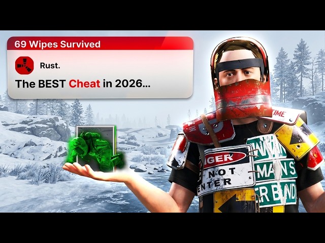 I CONTROLLED THE SNOW with the BEST RUST CHEAT..