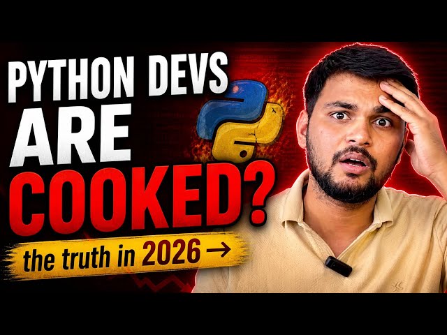 Python Developers Are Being Replaced in 2026 (Here's the Truth)Python Jobs Are Disappearing #python 