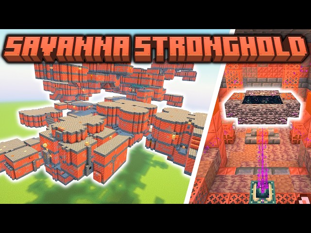 Adding a Savanna Biome Stronghold to Minecraft