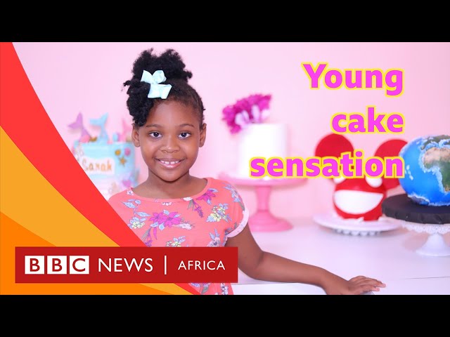 Meet the 7-year-old cake decorating sensation - BBC What's New