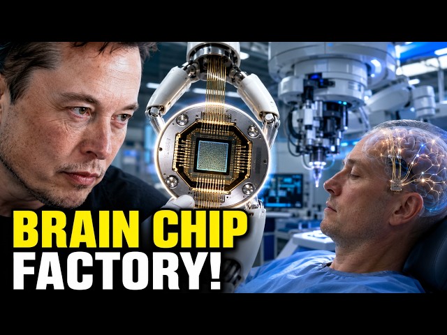 Inside Neuralink’s Brain Chip Factory: How AI Implants Are Made!