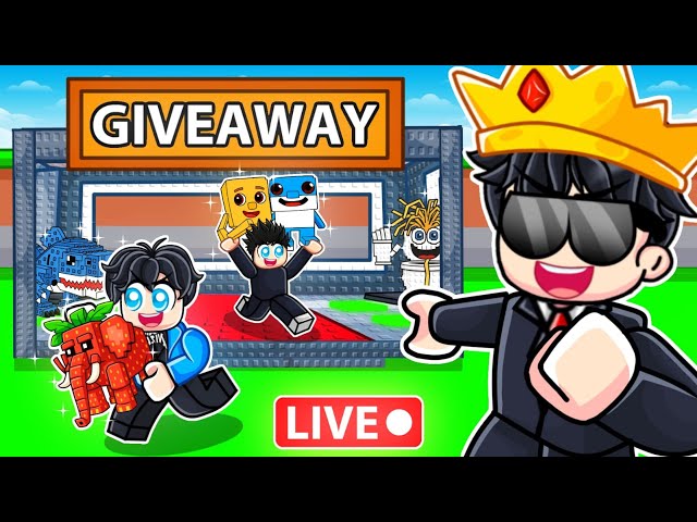 STEAL A BRAINROT GIVEAWAYY! Senpai Unlimited Live