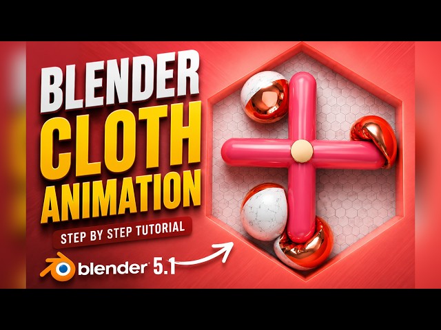Blender Cloth Simulation Tutorial | Blender Soft Body Simulation