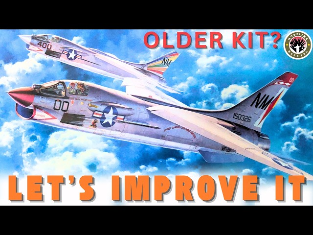 Hasegawa F-8 Crusader (1/48) – Build & Review 2 - 4K