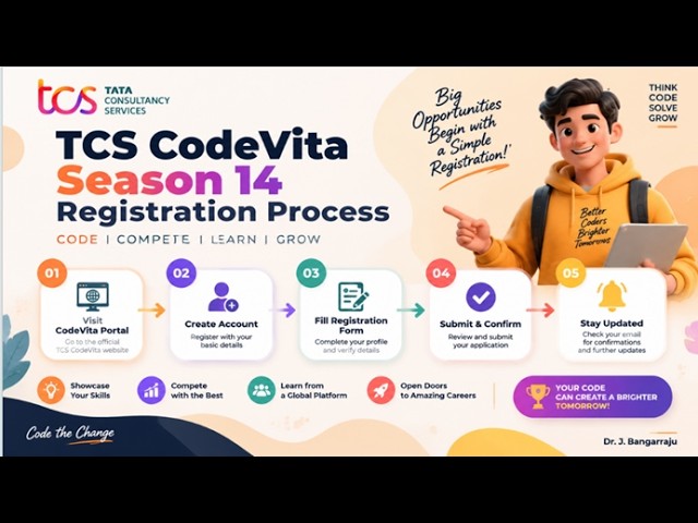 How to Register for TCS CodeVita Season 14? Step-by-Step Process | Coding Competition for Engineers