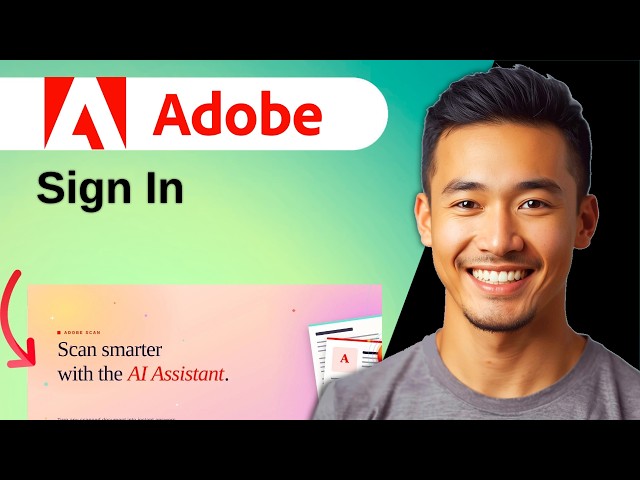 How To Sign In To Adobe Scan